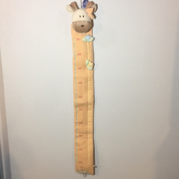 Other - NWT Plush giraffe child’s growth chart